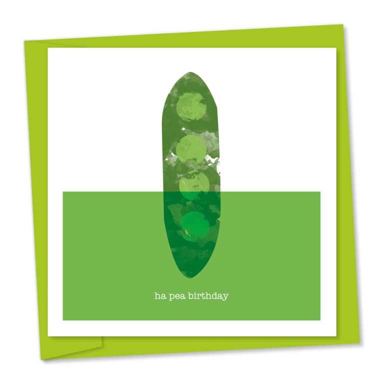 Ha pea birthday | Funny birthday card