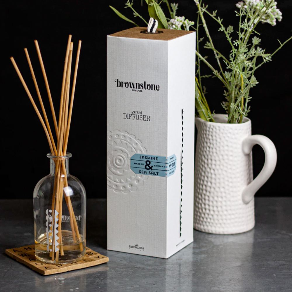Jasmine & Sea Salt Diffuser, 200ml View Gifts Thames Ditton
