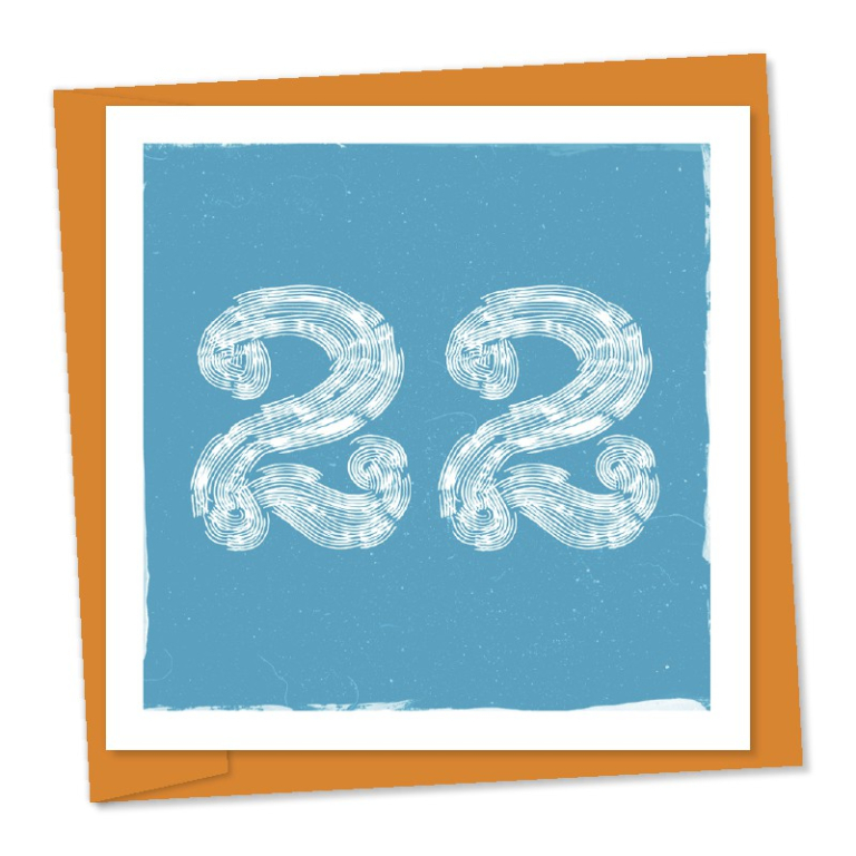 22nd birthday – code 22a