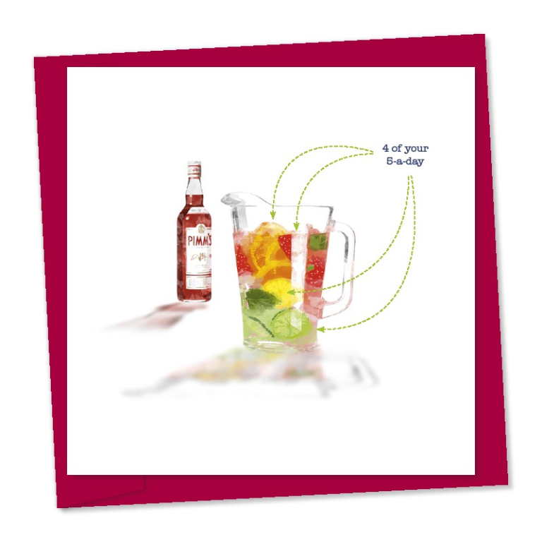 Pimm's – 4 of your 5 a day – Code: 249