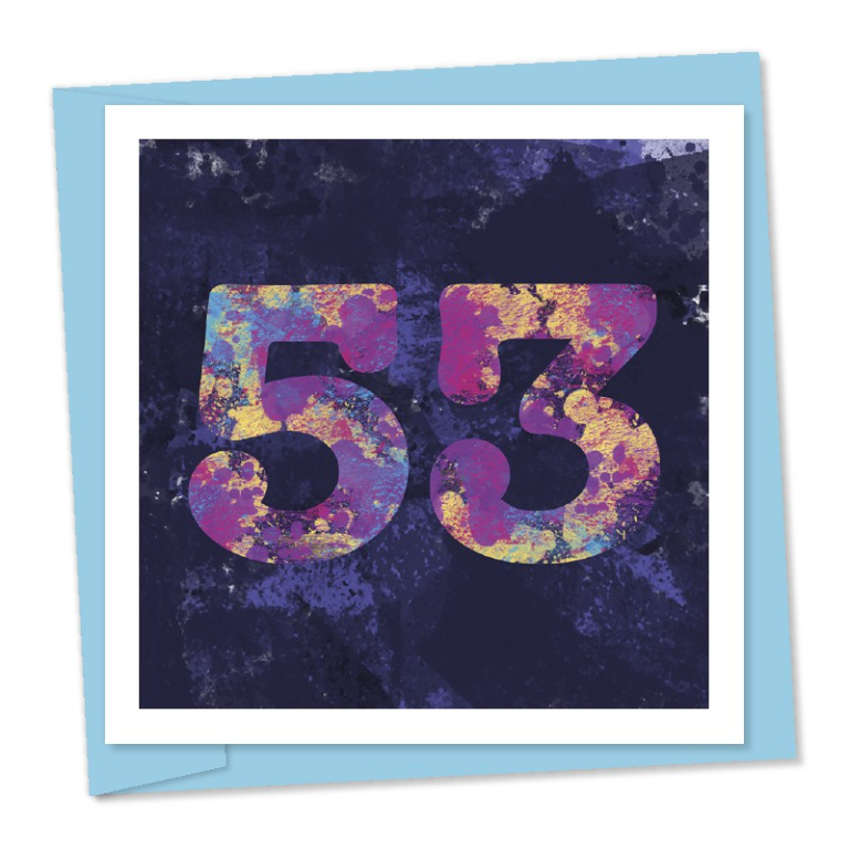 53rd birthday – code 53a