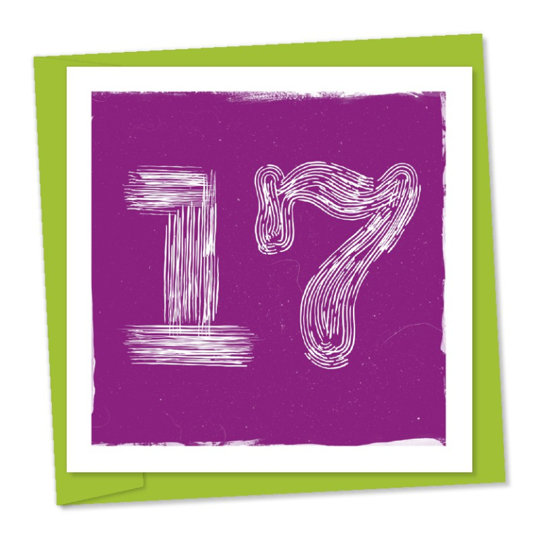 17th birthday – code 17a