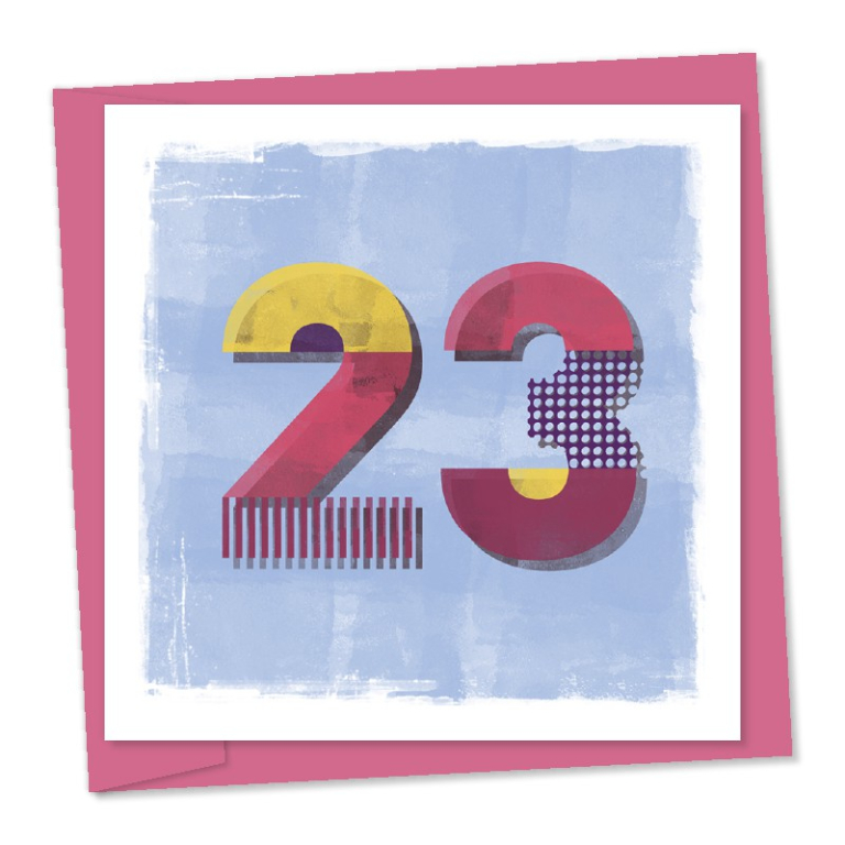 23rd birthday – code 23c