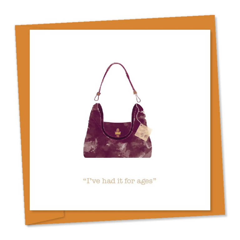 Handbag, I've had it for ages – code 222