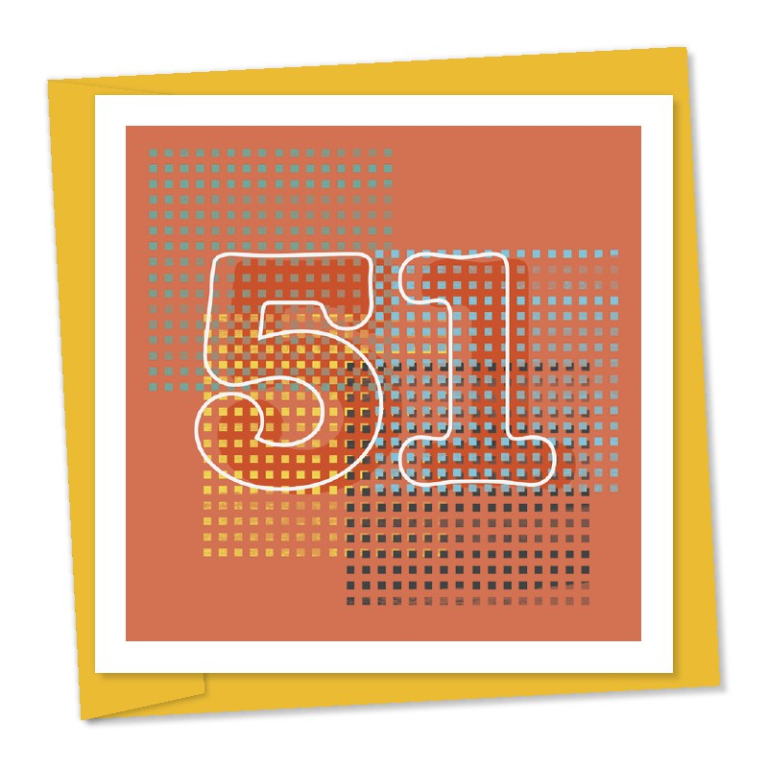 51st birthday – code 51a