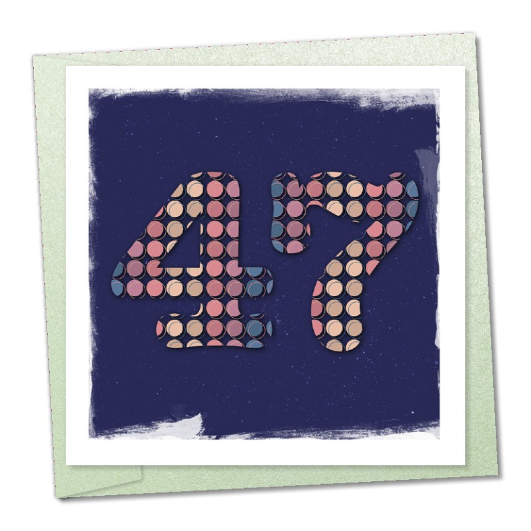 47th birthday – code 47a