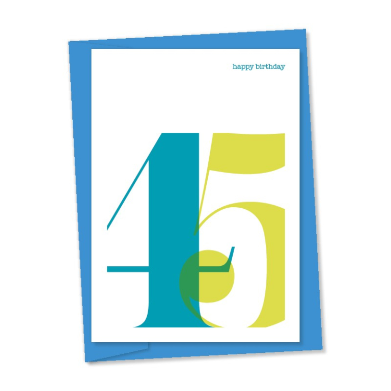 45th Birthday – code 108_45