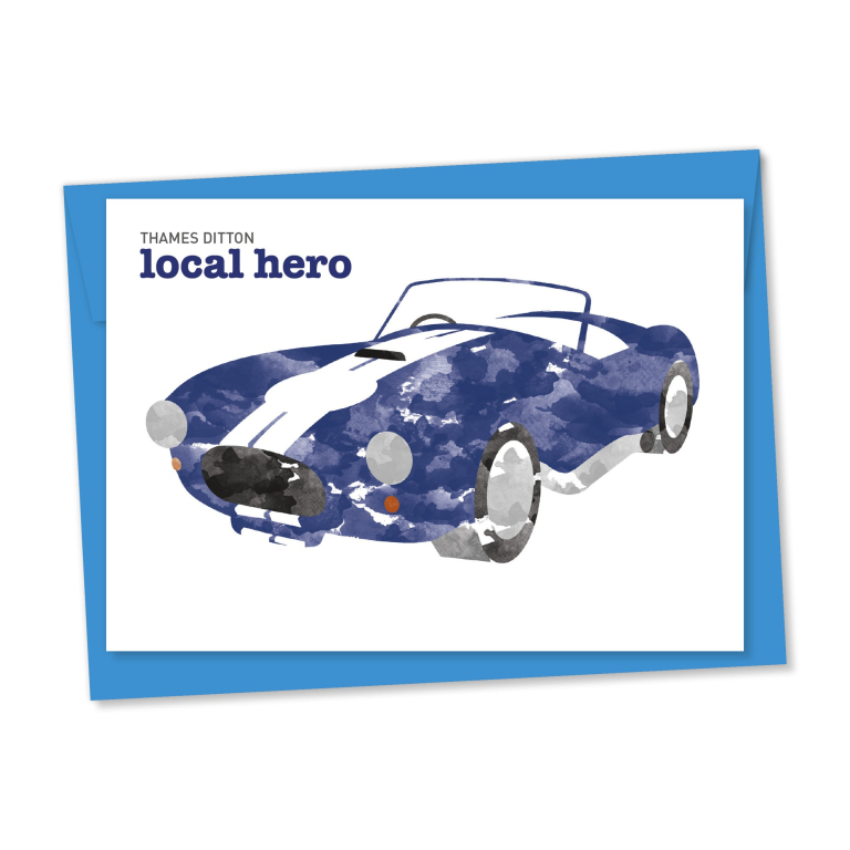 AC Cobra rough-hewn, pale blue – code 401