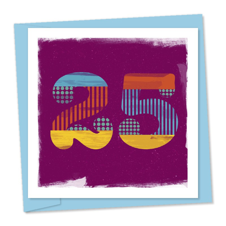 25th birthday – code 25a