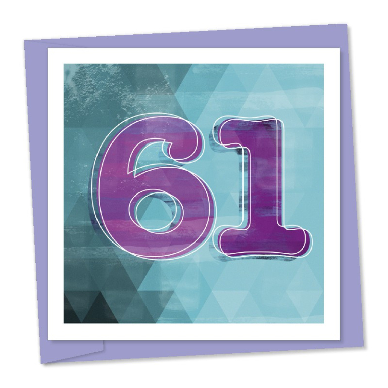 61st birthday – code 61a