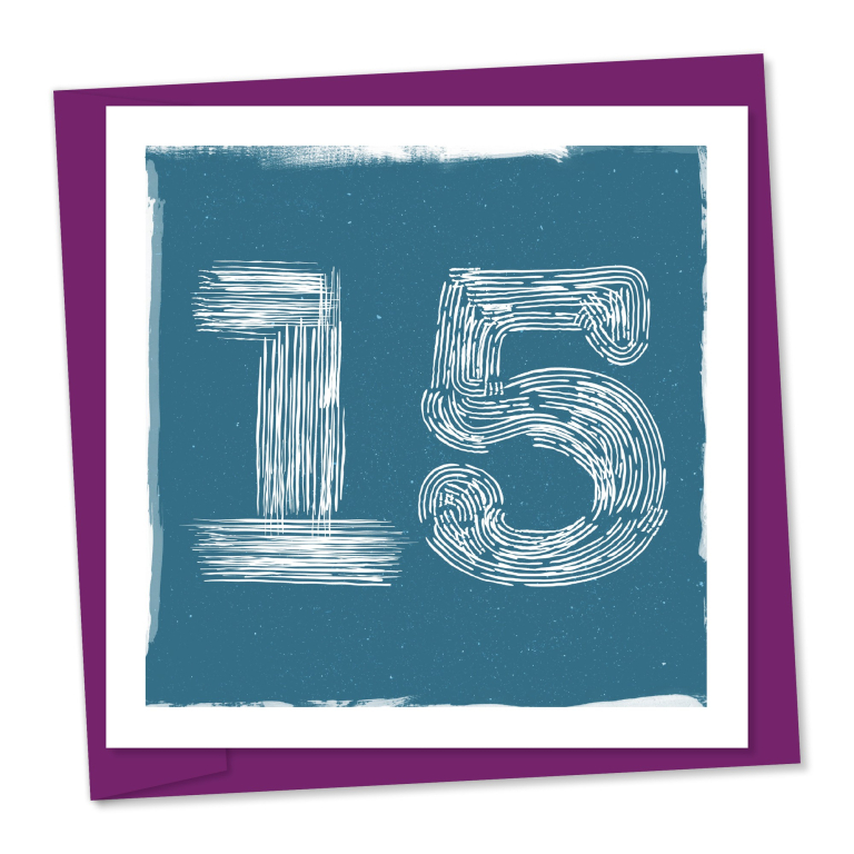 15th birthday – code 15a