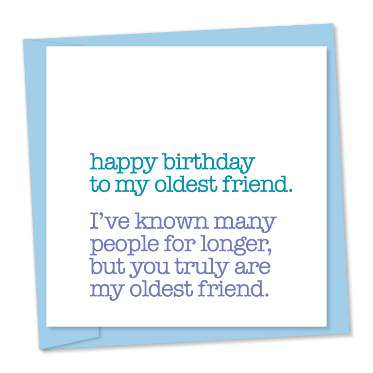 Happy birthday to my oldest friend – code 137