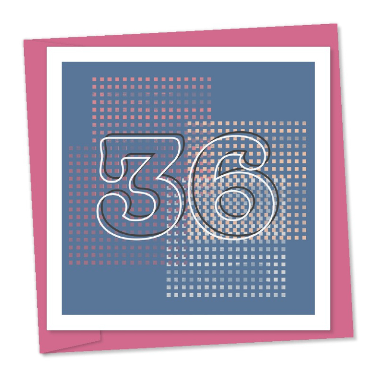 36th birthday – code 36a