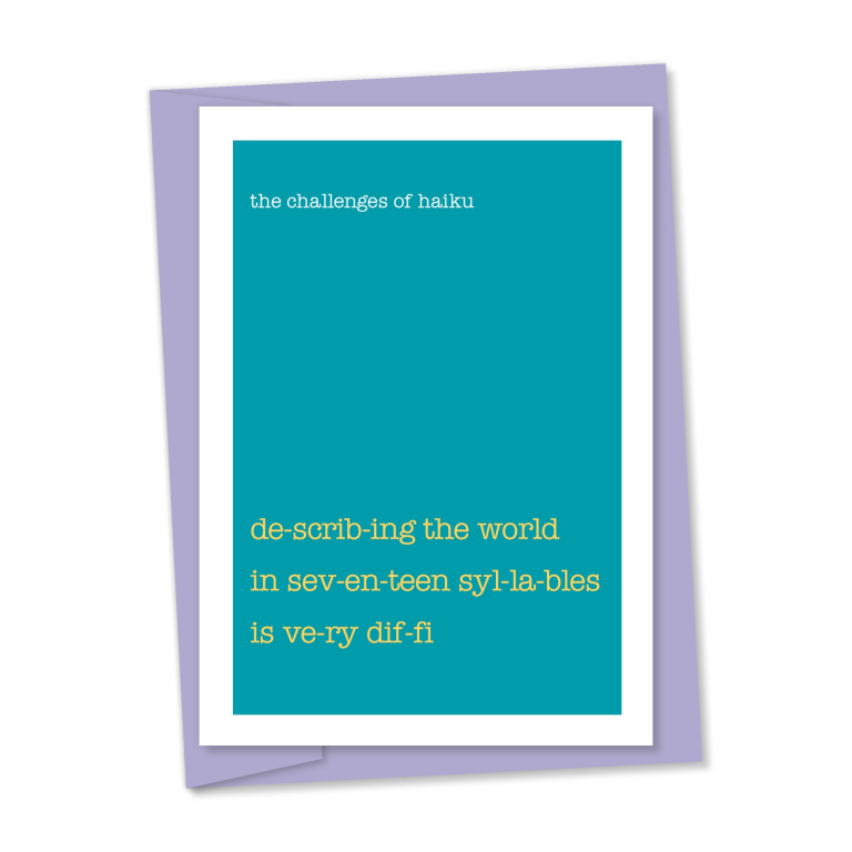 haiku, the challenges of haiku – code 658