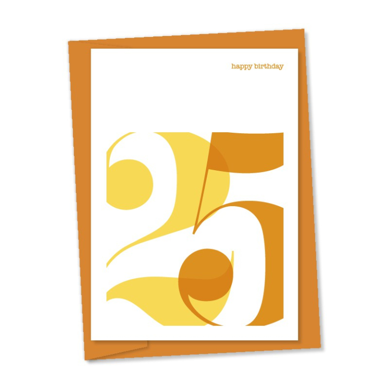 25th Birthday – code 104_25