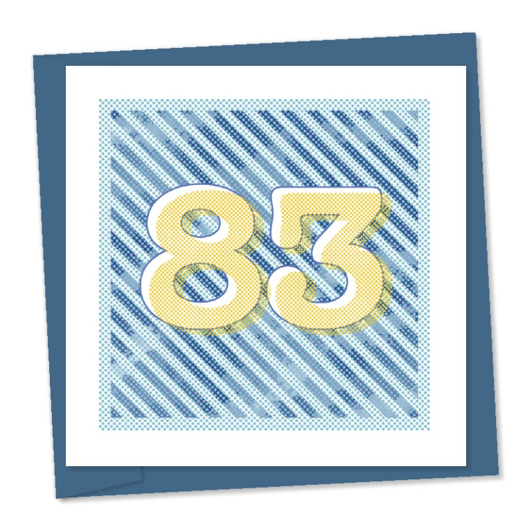 83rd birthday – code 83a