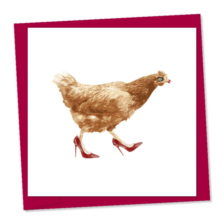 Chicken in high heeled shoes – code 245a