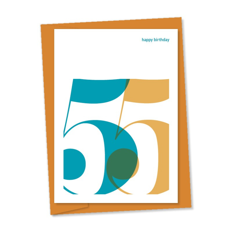 55th Birthday – code 110_55