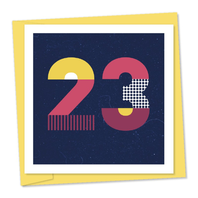23rd birthday – code 23b