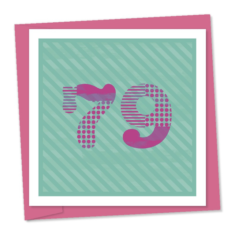 79th birthday – code 79a