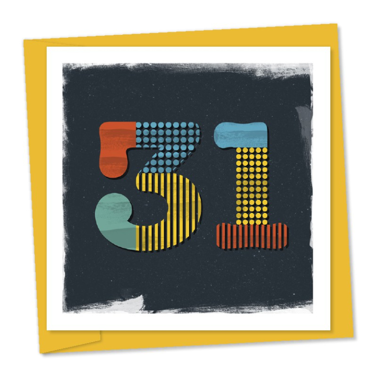 31st birthday – code 31b