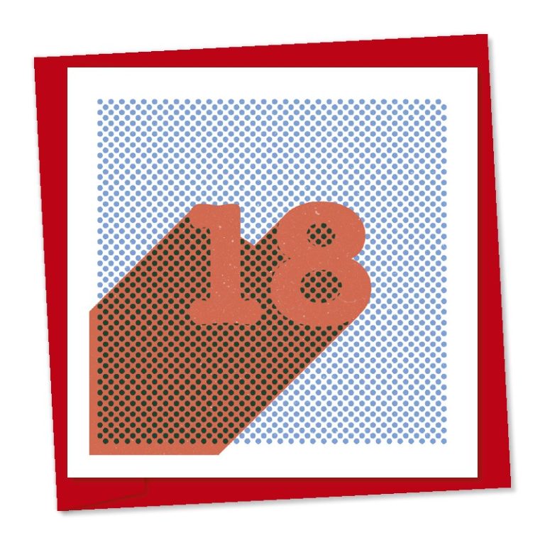 18th birthday – code 18a