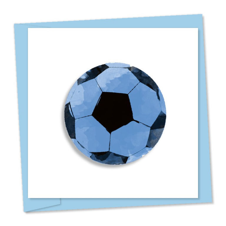 Football, black and blue – code 632