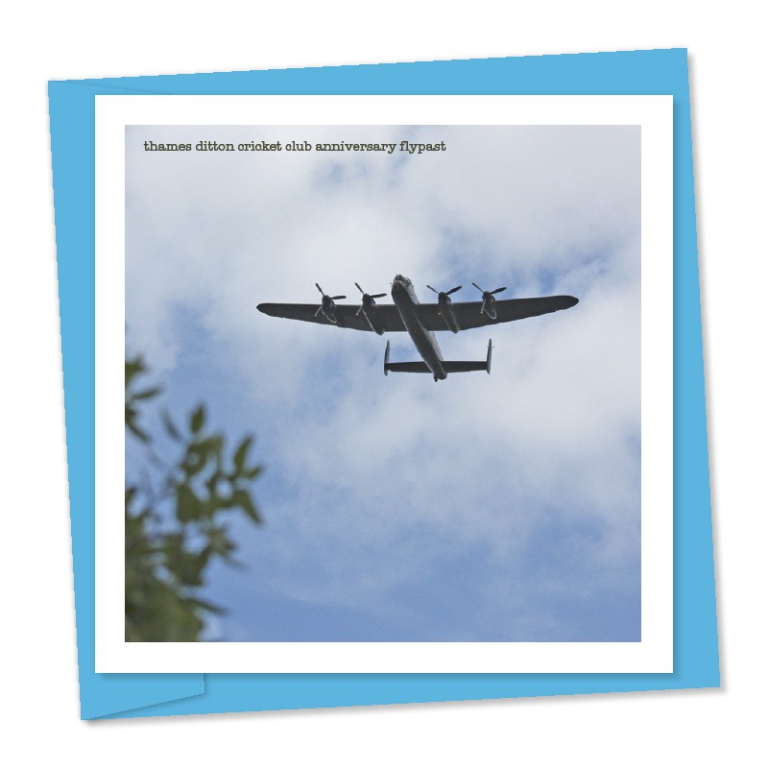 Lancaster, thames ditton cricket club flypast – code 510