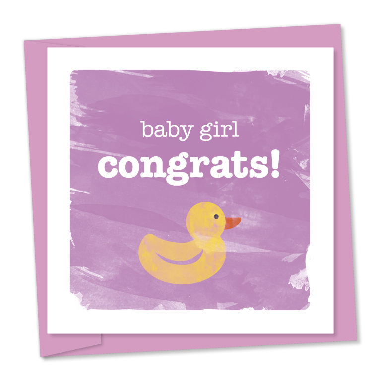 Baby Girl Congrats! – code 143
