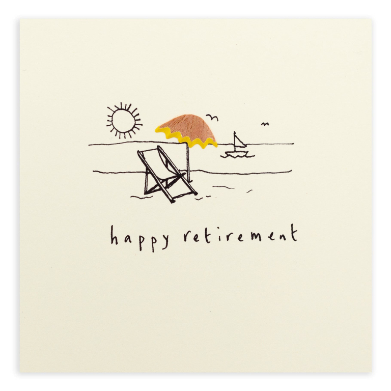 Retirement Deckchair | Retirement card