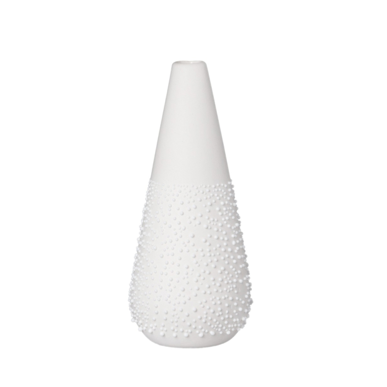 Pearl Vase - Ivory cone