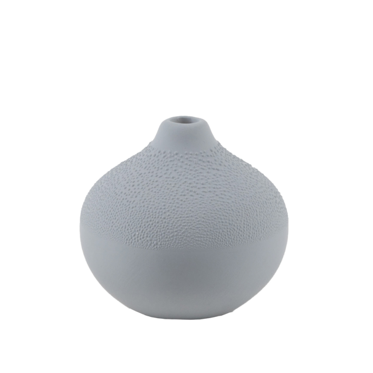 Pearl Vase - Blue grey