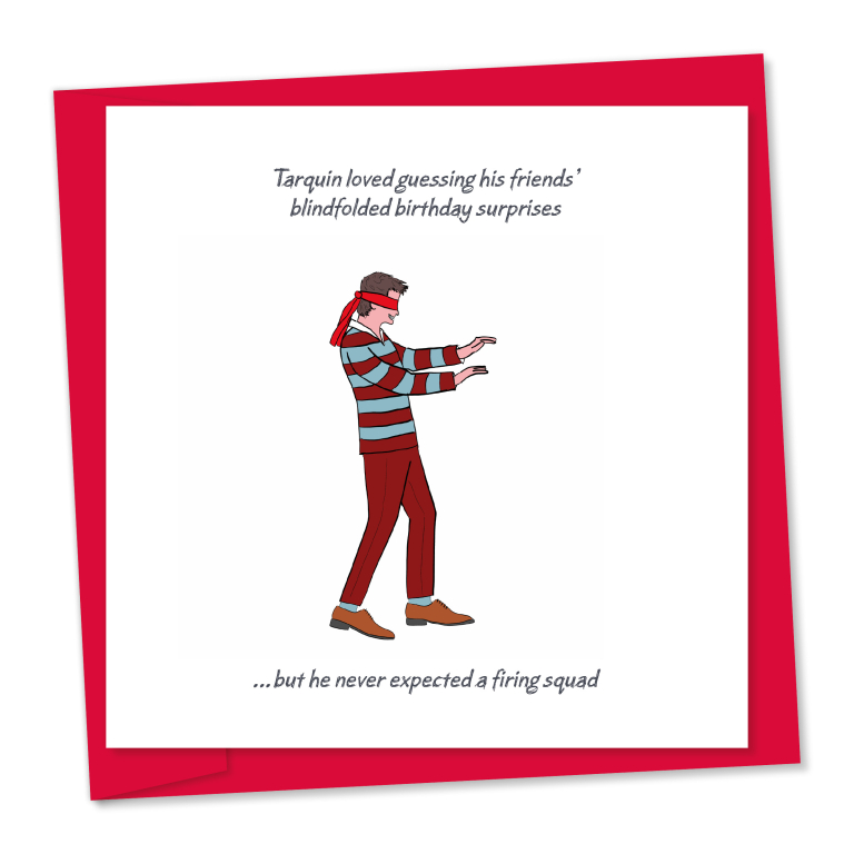 Blindfold birthday surprise – code 2150