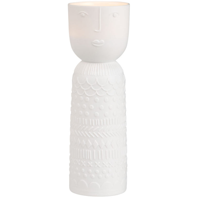 Porcelain tales candle carrier – Lucia