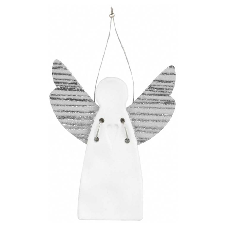 Guardian Angel – Heart, embossed