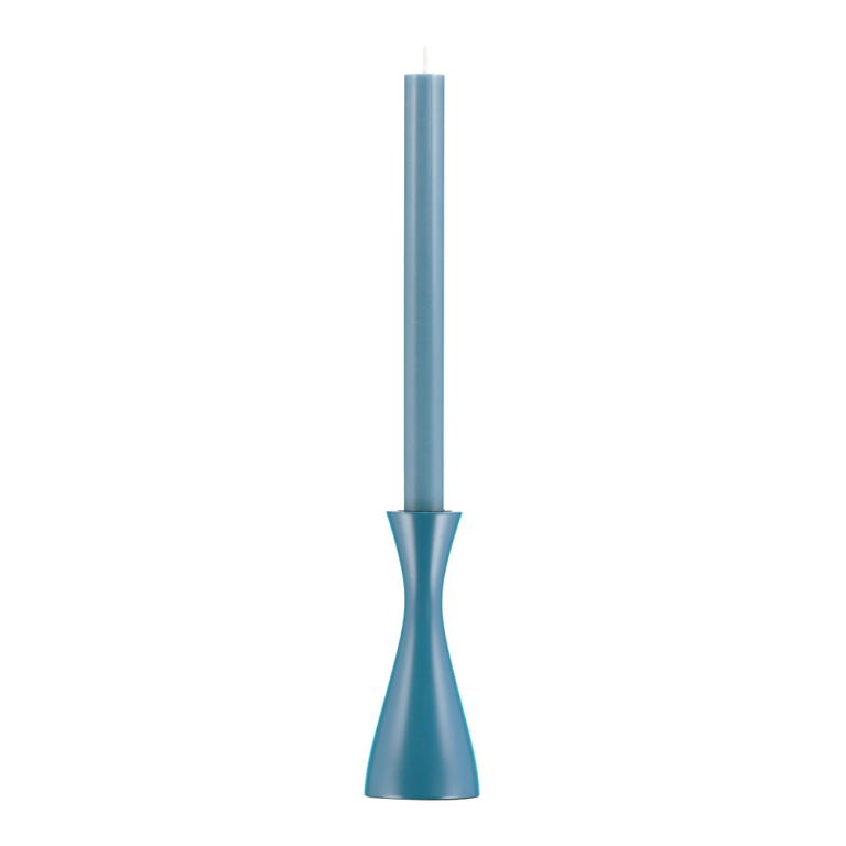 Medium Petrol Blue Candleholder