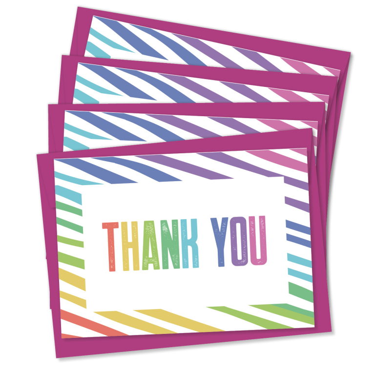 thank you - multi pack diagonal lines – code 758 multi