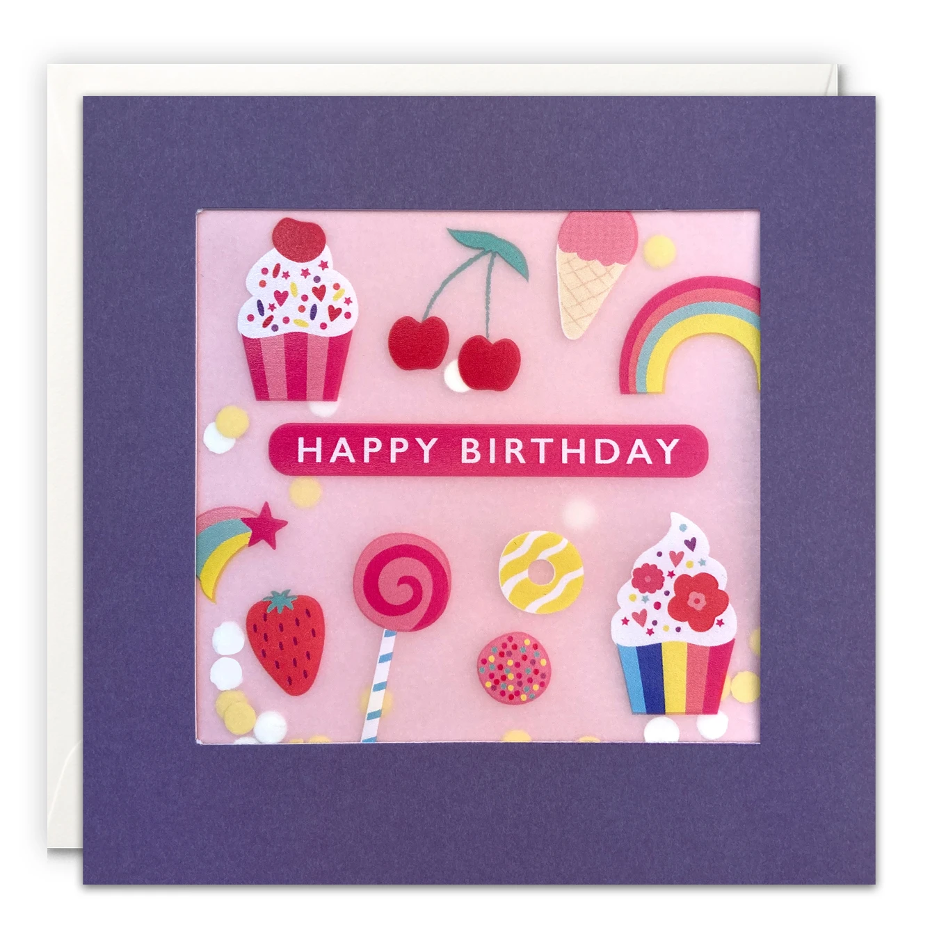 Sweets Paper Shakies Card - View Gifts | Thames Ditton