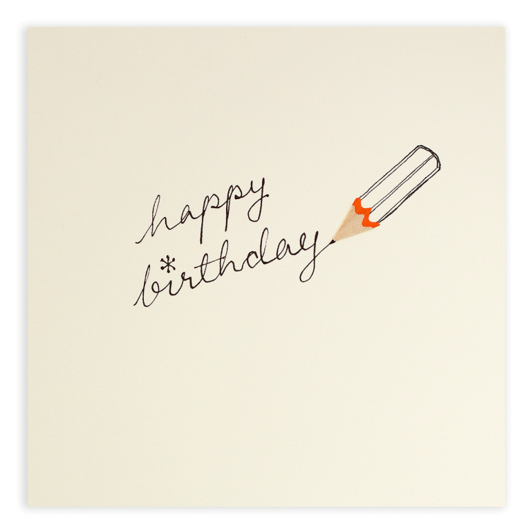 Birthday Pencil | Birthday card