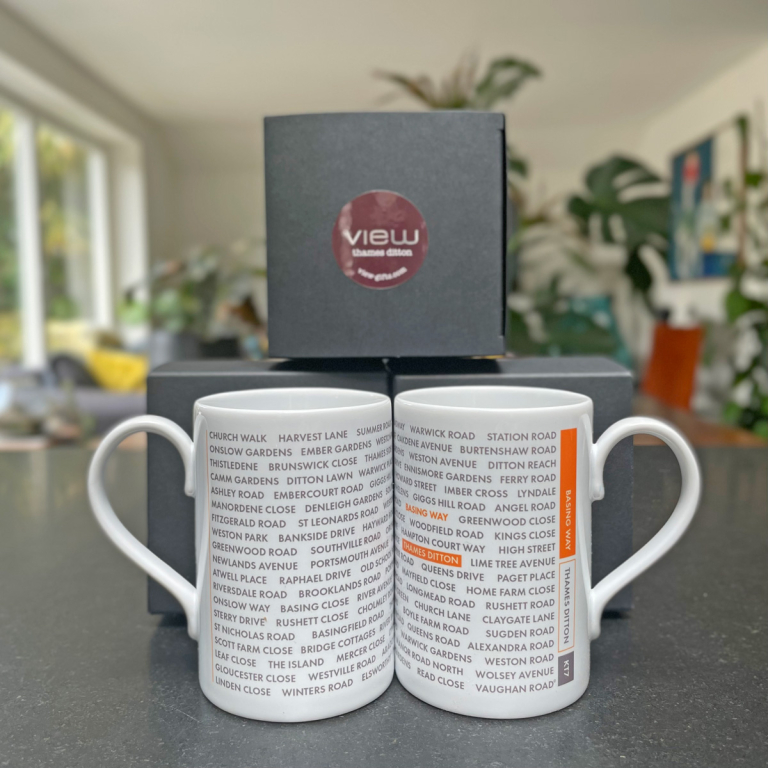 Thames Ditton – Basing Way mug