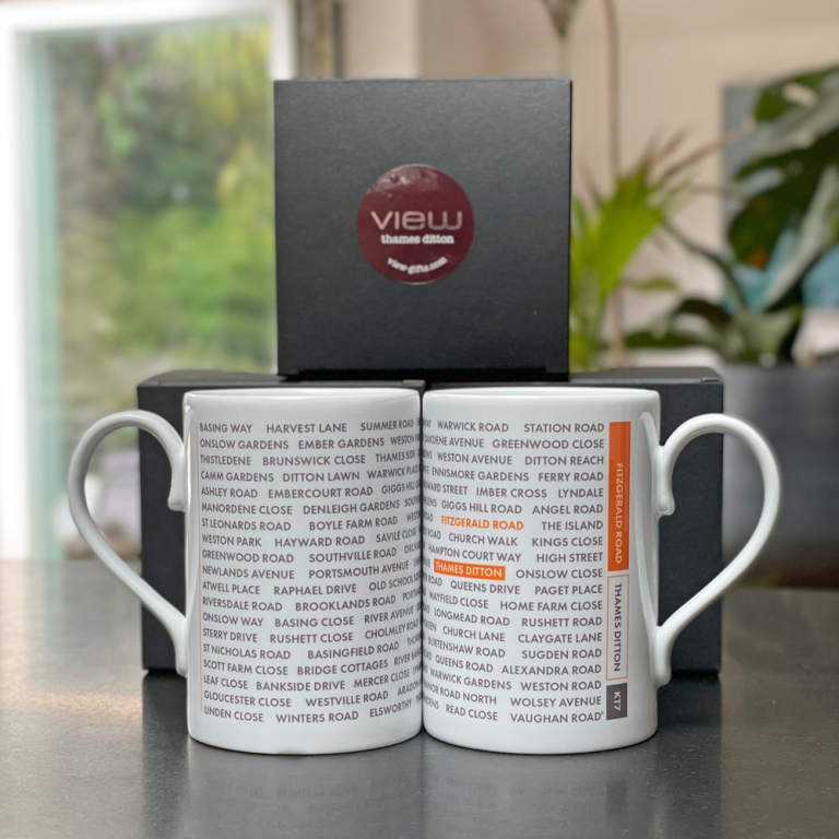 Thames Ditton – Fitzgerald Road mug