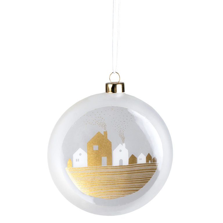 Frosted bauble - City