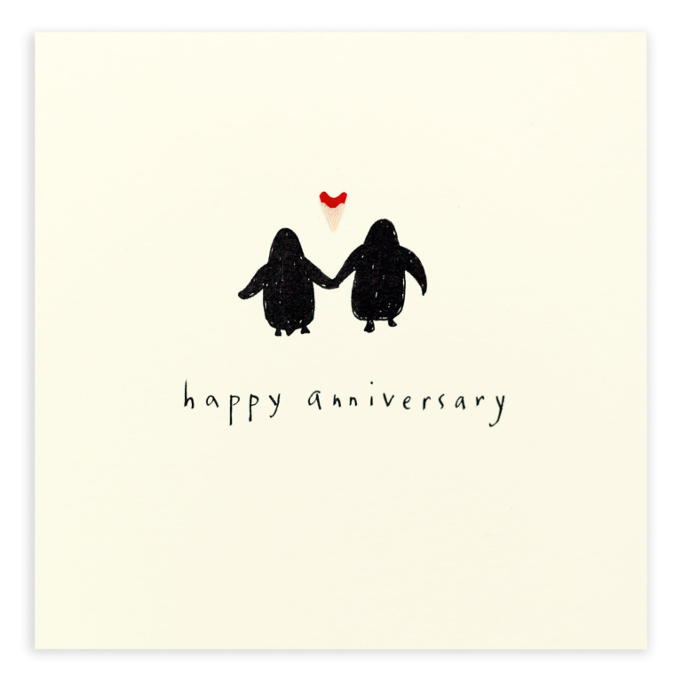 Happy Anniversary Penguin | Anniversary card
