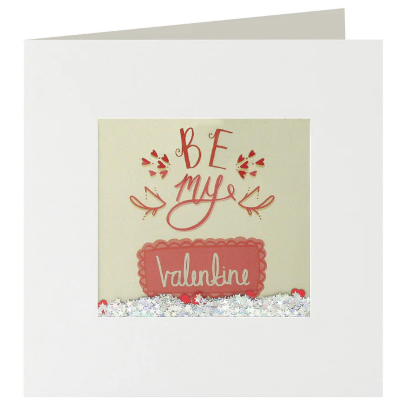 Be My Valentine Shakies Card