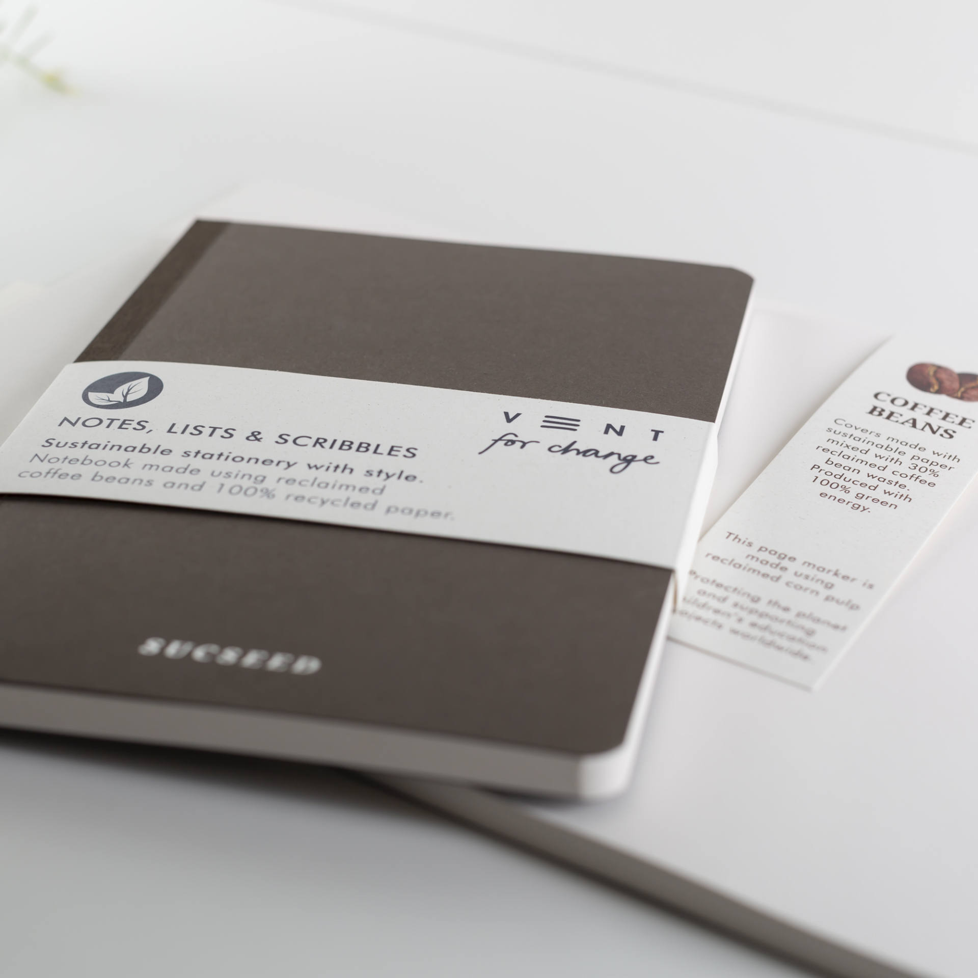 SUCSEED A6 Sustainable Notebook - Coffee Beans - Image 2