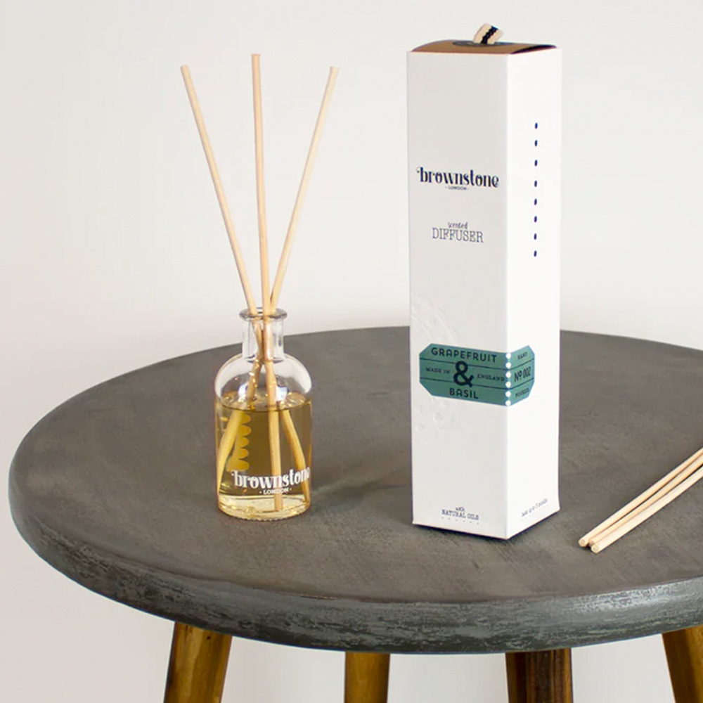 Grapefruit & Basil Reed Diffuser, 100ml