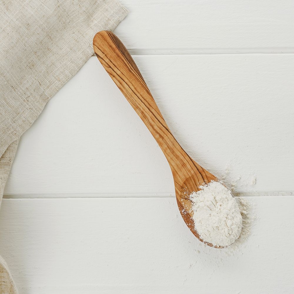 Small Olive Wood Condiment Spoon