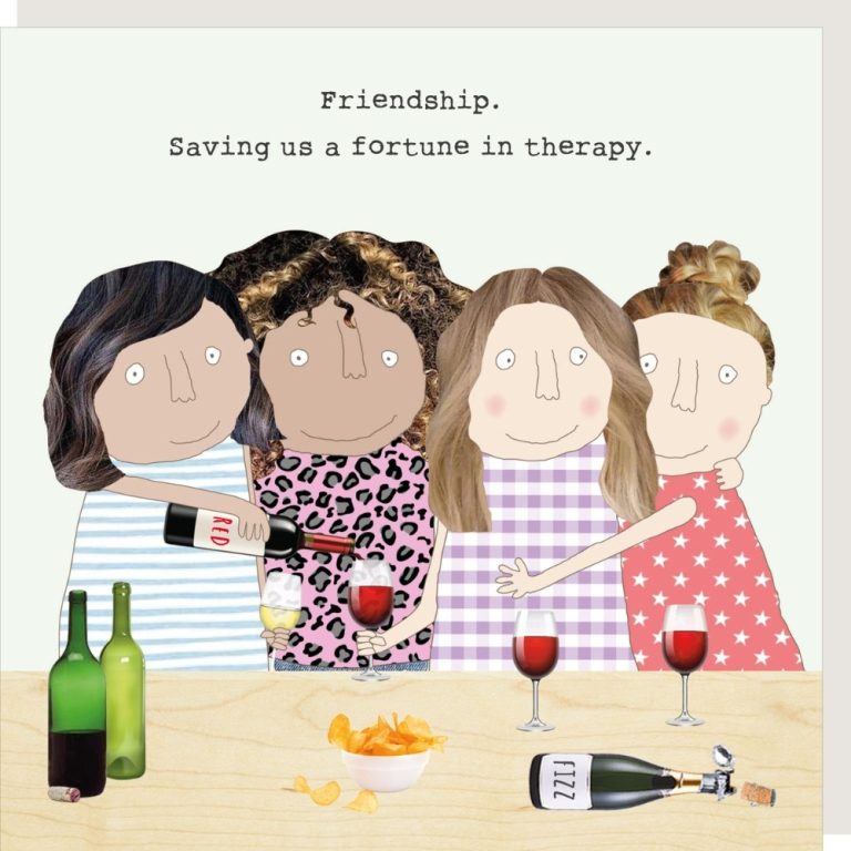 Therapy | Funny friendship card