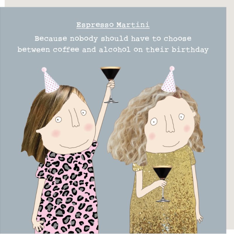 Espresso Martini | Funny birthday card