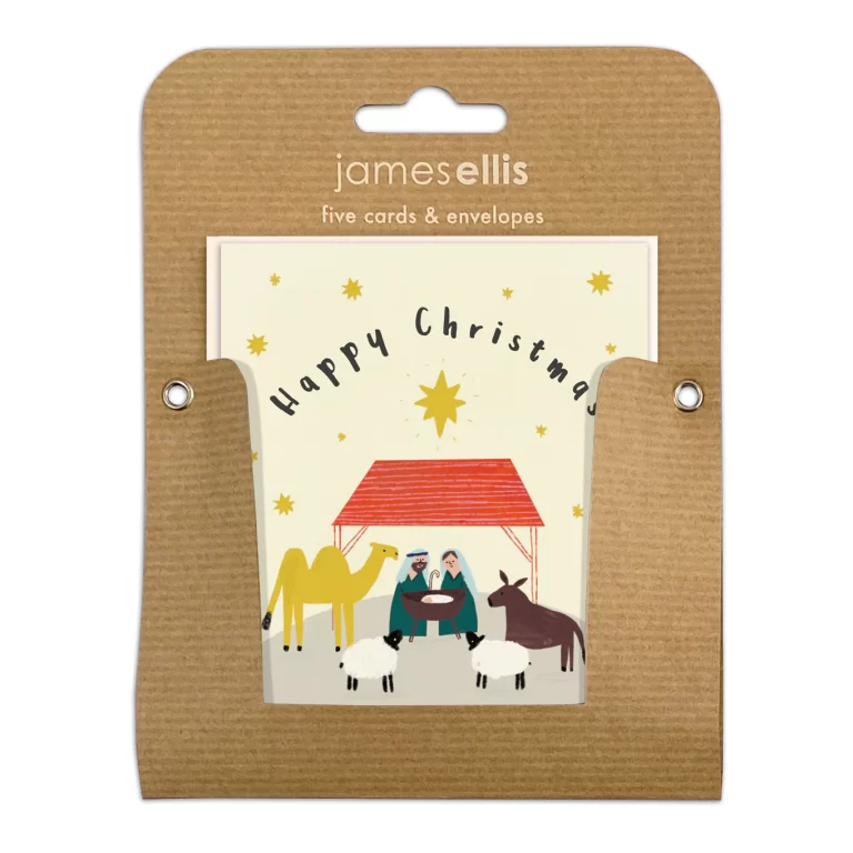 Christmas Nativity (pack of 5 cards)